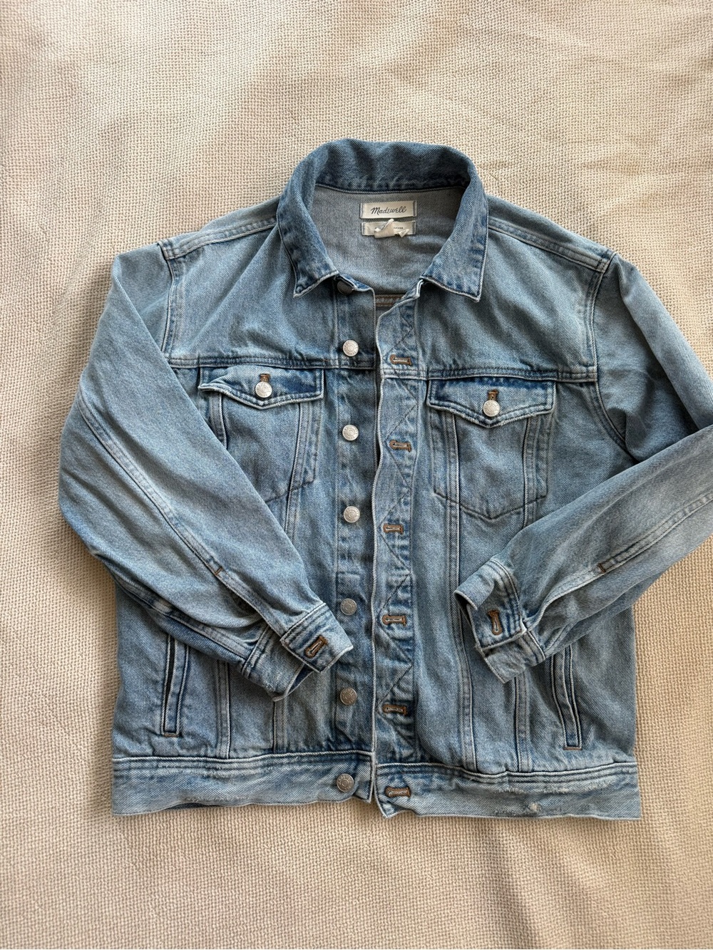 Madewell Oversized Trucker Denim Jacket – Size Small